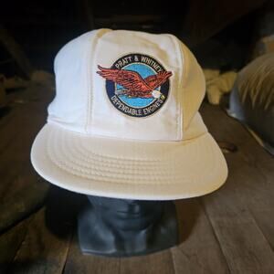 Pratt And Whitney Engine Trucker Style Vintage 1980s/1990s Snapback Hat